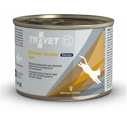 6x200 g Trovet Urinary Struvite ASD Dose Huhn