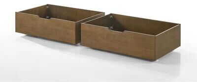 Westwood Design "Highland 37"" Wide Farmhouse Wood Small Drawers, Sand Dune (Set of 2)"