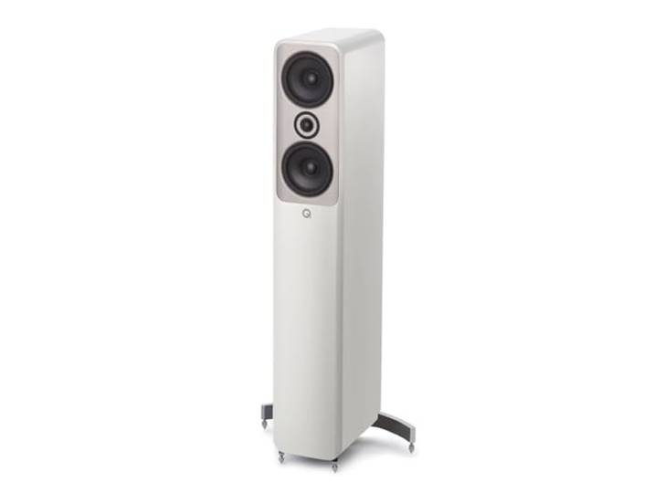 Q Acoustics: Concept 50 Vloerstaande Speakers - 2 Stuks - Hoogglans wit