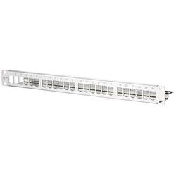 Metz Connect 130921-00-E 24 Port Netzwerk-Patchpanel 483 mm (19) Unbestückt 1 HE Silber Unbestückt