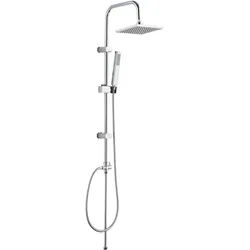 Schütte, Duschbrause, Regendusche Bad TOKYO Überkopfbrause-Set Chrom Duschsystem Regenbrause 60090 (2 Strahlarten)