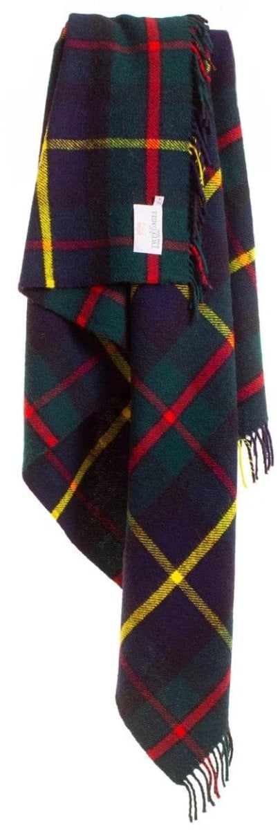 Wollen plaid Traditional Tartan Hunting McLeod voor volwassenen