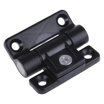 RS PRO Black adj friction hinge,63.5x57.5x5.2mm (7729644)