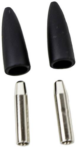 Testboy Schraubbare Prüfspitzen Profi Prüfspitzen-Set 97316000 Schwarz, Silber 1 Set