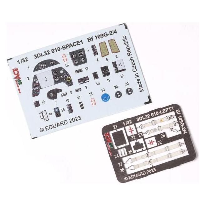 Eduard Bf 109G-2/4 SPACE for REVELL (3DL32010)