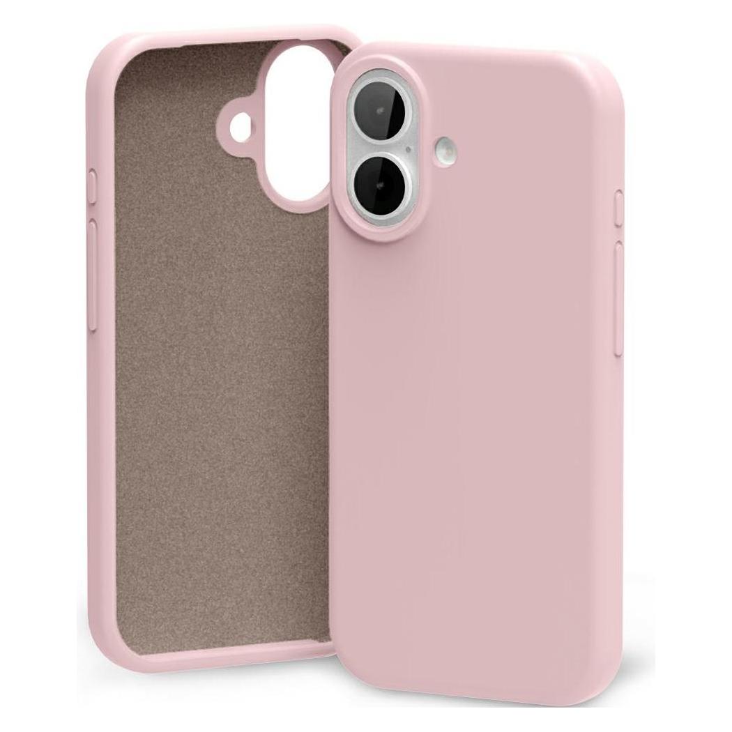 Mercury Silicone Case for iPhone 17 Pink and Sand (Apple iPhone 17) (61227404)