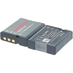 AGI 93000 Kamera-/Camcorder-Akku Lithium-Ion (Li-Ion) 1500 mAh (Kamera Akku), Kamera Stromversorgung, Schwarz