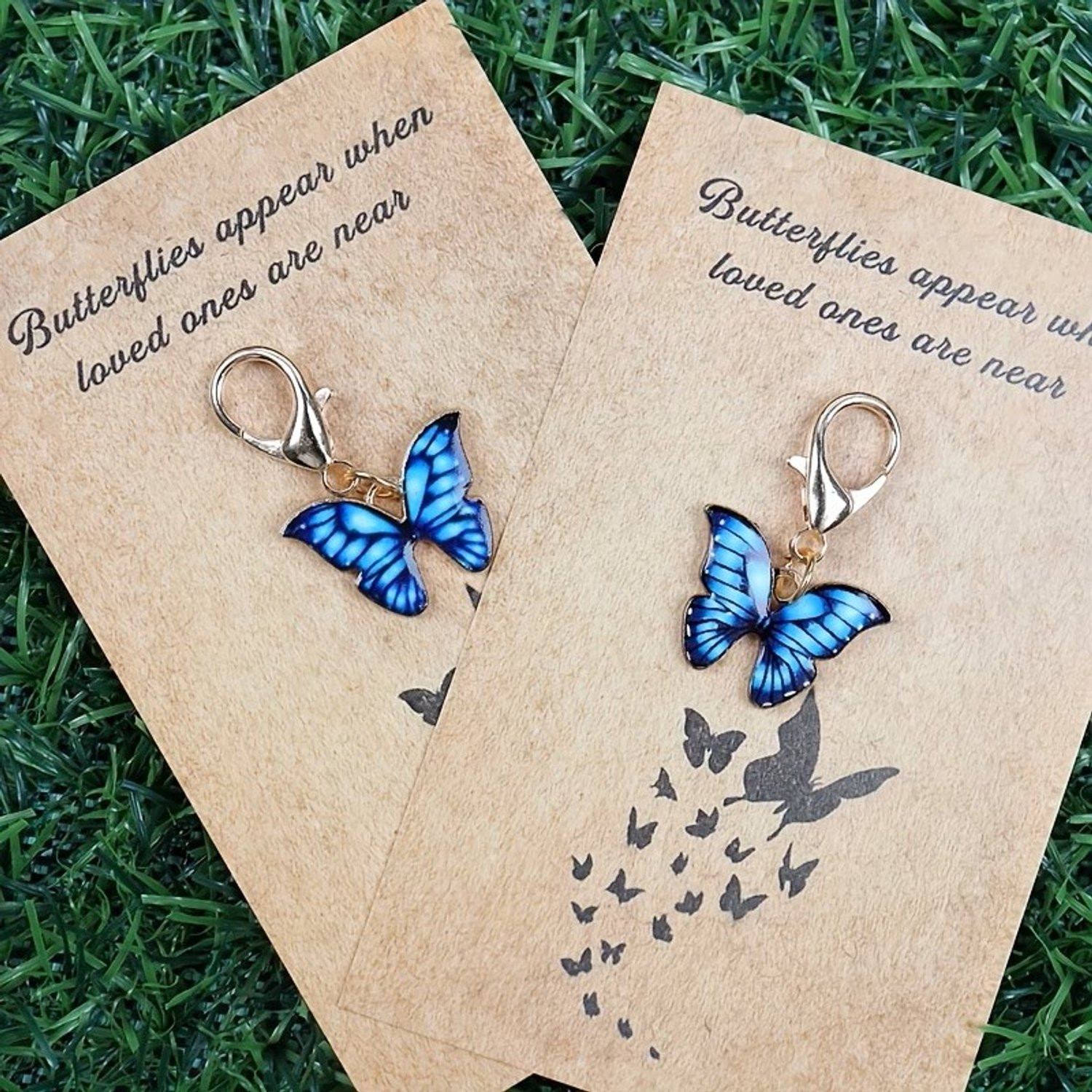Sunflower Jewelrys Vlindersleutelhanger als troostcadeau voor volwassenen