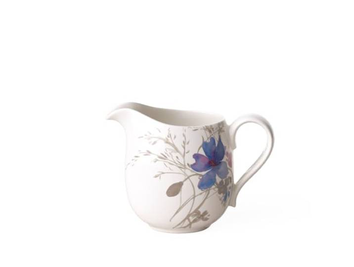 Villeroy und Boch Mariefleur Gris Milchkännchen, 300 ml, Premium Porzellan