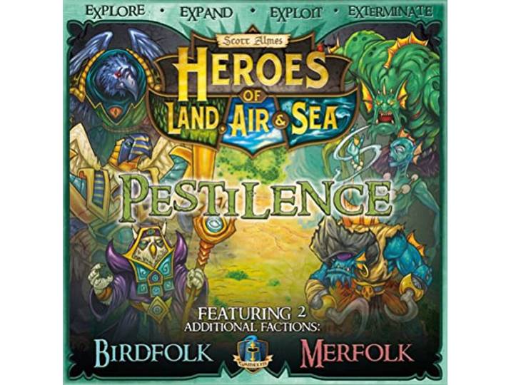Gamelyn Games Heroes of Land, Air & Sea: Pestilence Expansion - English