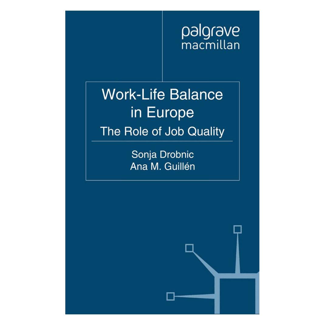 Springer Work-Life Balance in Europe (Englisch, A. Guillén, S. Drobnic, 2011) (55815166)
