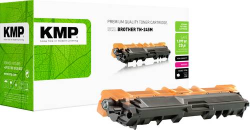 KMP Tonerkassette ersetzt Brother TN-245M, TN245M Kompatibel Magenta 2200 Seiten B-T50