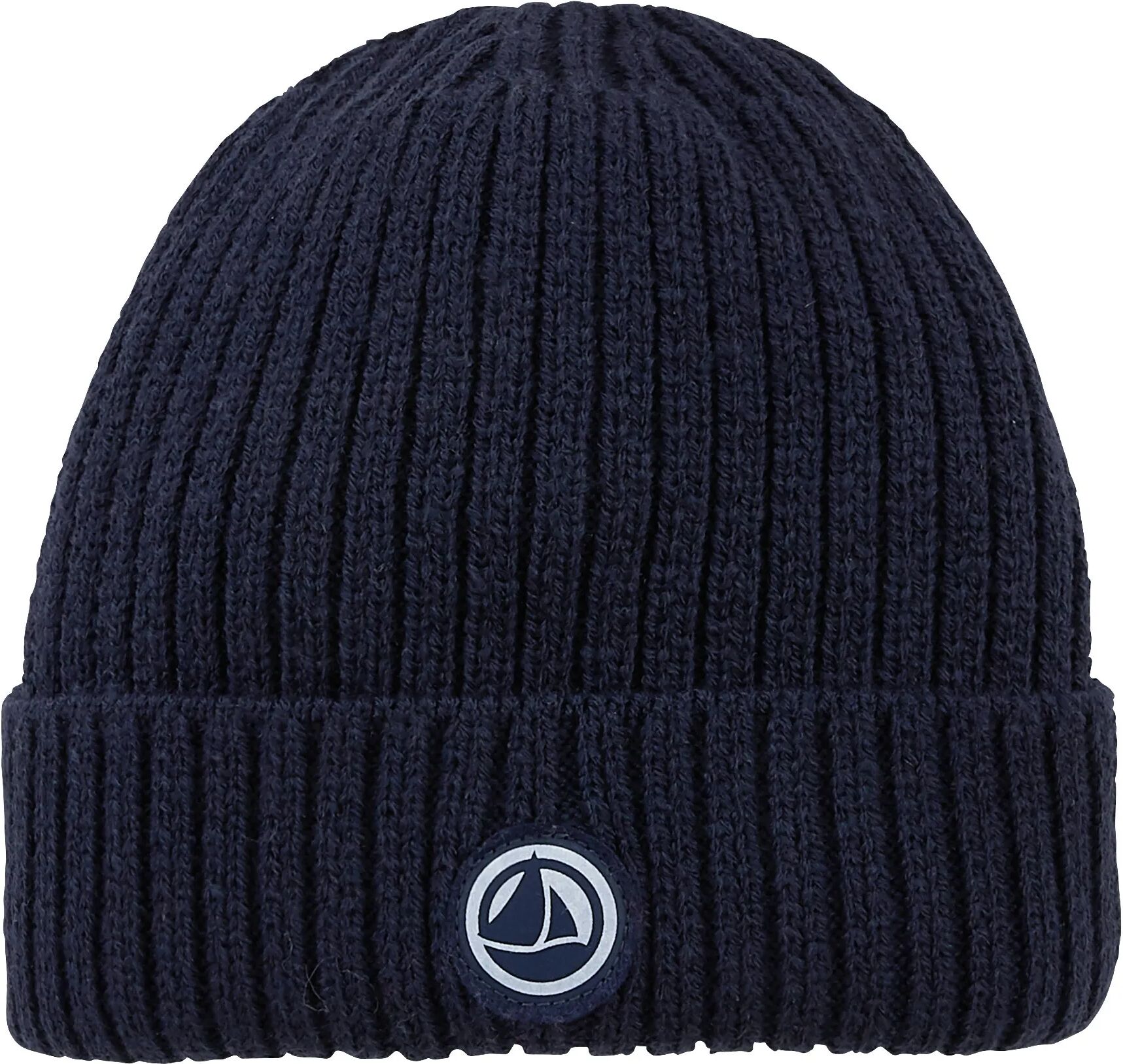 Petit Bateau Bonnet Uni Bleu 3/4 ans