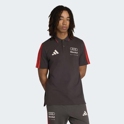 Poloshirt ADIDAS PERFORMANCE "AUDI REVOLUT F1 TEAM DNA", Herren, Gr. S, utility schwarz, Obermaterial: 100% Baumwolle, Shirts
