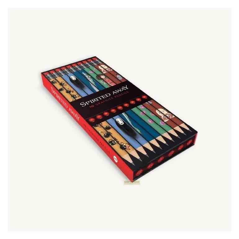 Studio Ghibli Le voyage de Chihiro - Set de crayons à papier (HB, 10x) (CHRO-20267)
