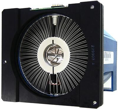 Jaspertronics™ Original Xenon Lamp & Housing for the Christie Digital Mirage W3 Projector - 90 Day Warranty