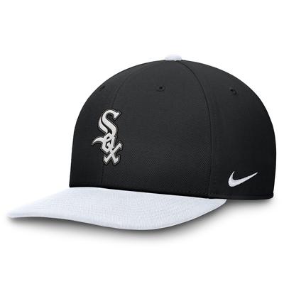 Baseball Cap NIKE "Nike Cap Chicago White Sox Nike Square Bill", Jungen, Gr. M-L, mehrfarbig, Kunstfaser, Caps
