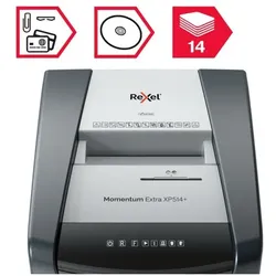 Rexel Aktenvernichter »Momentum Extra XP514+« schwarz, 23x72.2x45.7 cm