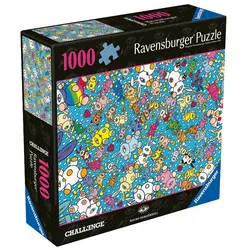 Ravensburger Puzzle – Mauro Bergonzoli – Magic Bunny Explosion ,1000 Teile