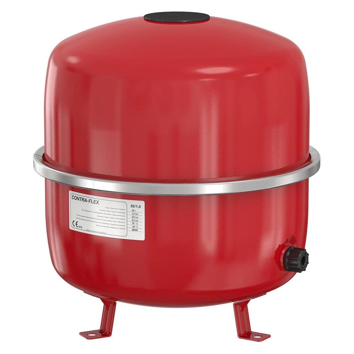 Flamco Contraflex 35 Ausdehnungsgefäss - 35 Liter - Vorbefüllung 1,5 bar - Maximaler Druck 3 bar (55028912)