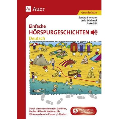 Einfache Hörspurgeschichten Deutsch, Set von Sandra Blomann,Julia Schlimok,Anke Zöh, Auer Verlag in der AAP Lehrerwelt GmbH, 978-3-403-08370-2
