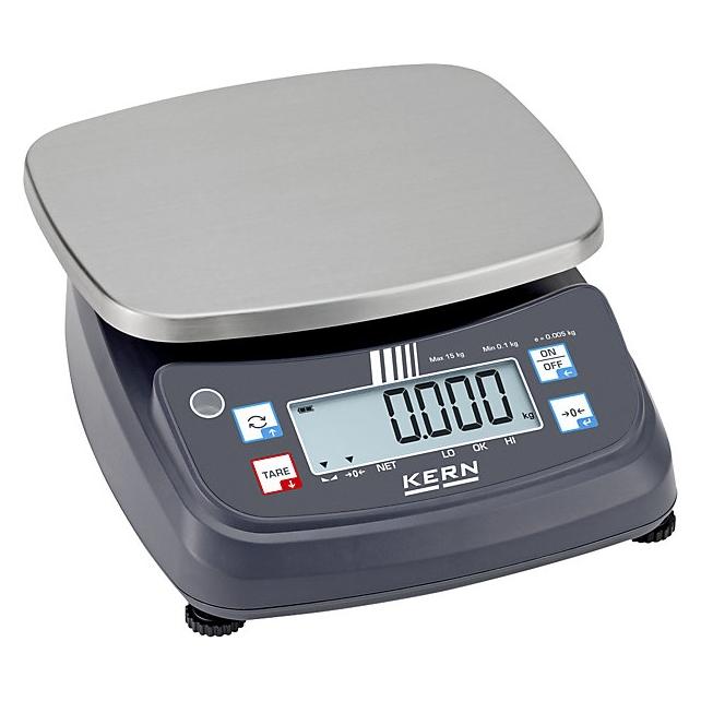 Kern & Sohn Tischwaage FPE 15K-3M Wägebereich (max.) 15 kg (FPE 15K-3M)