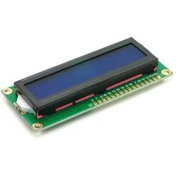 Alphanumerisches LCD 16x2, blau / weiß