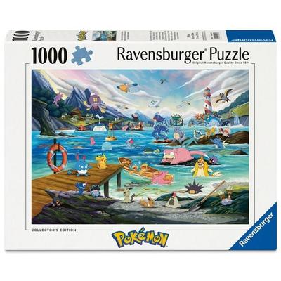 Erwachsenenpuzzle 1000 Teile - Pokémon - Aquana und die sanften Gewässer