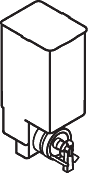 Hewi Leerflasche 805.06.E04 1000ml, mit Schaumpumpe, für 805/950.06.150