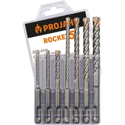 PROJAHN Hammerbohrer-Set ROCKET 5 7-tlg. 5-12 mm in Multi-Pack