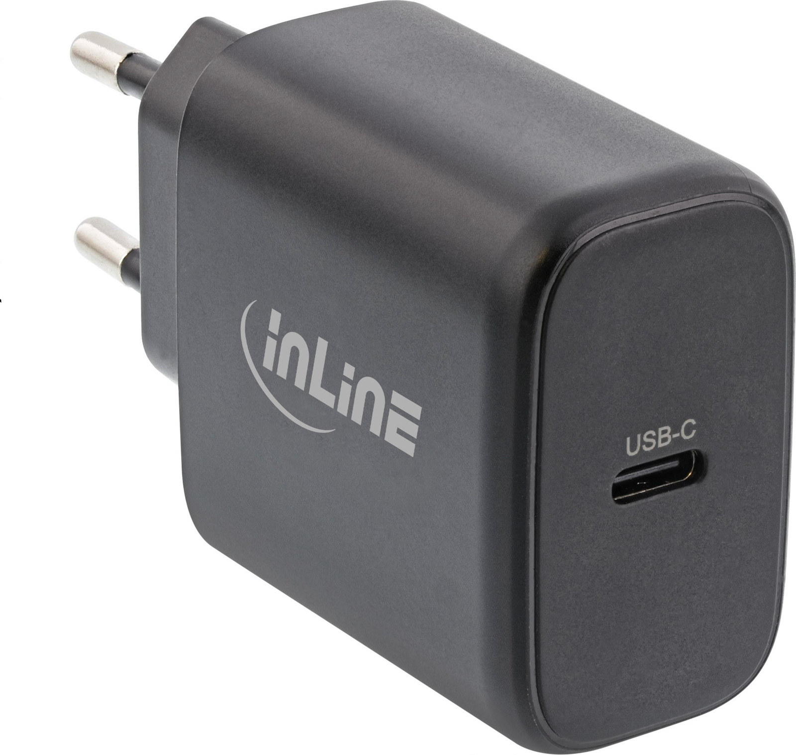 InLine USB PD GaN-oplader met enkele USB-C-poort, 65W