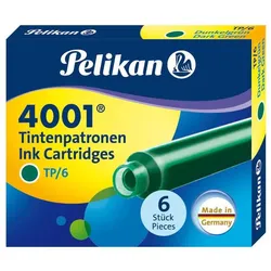 Pelikan Tintenpatronen für Füller dunkelgrün