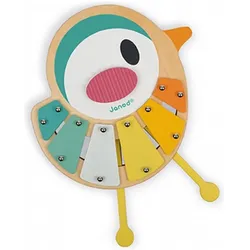 Janod Xylophone Vogel Pure (Deutsch, Englisch, Französisch, Italienisch)