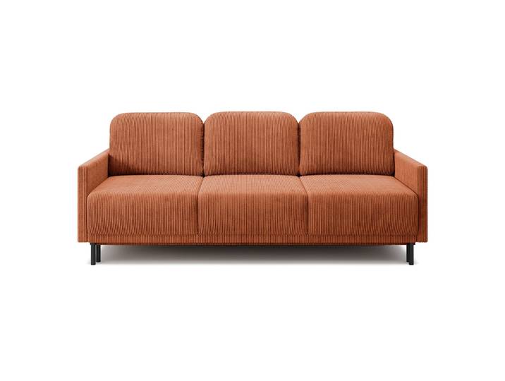 Dreisitziges ausklappbares Sofa Hamiel mit Stauraum,