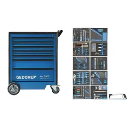 GEDORE 2005-TS-308 Werkzeugwagen mit 308-teilig Werkzeugsortiment