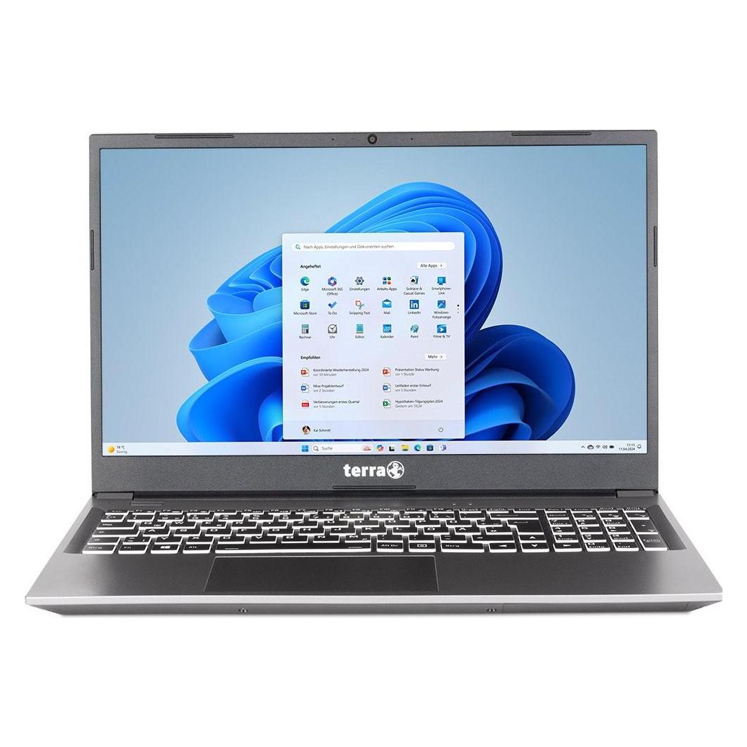 Terra MOBILE 1517R i3-1315U W11 - Notebook - Core i3 (15.60", 500 GB, 8 GB, DE, Intel Core i3-1315U) (1220832)