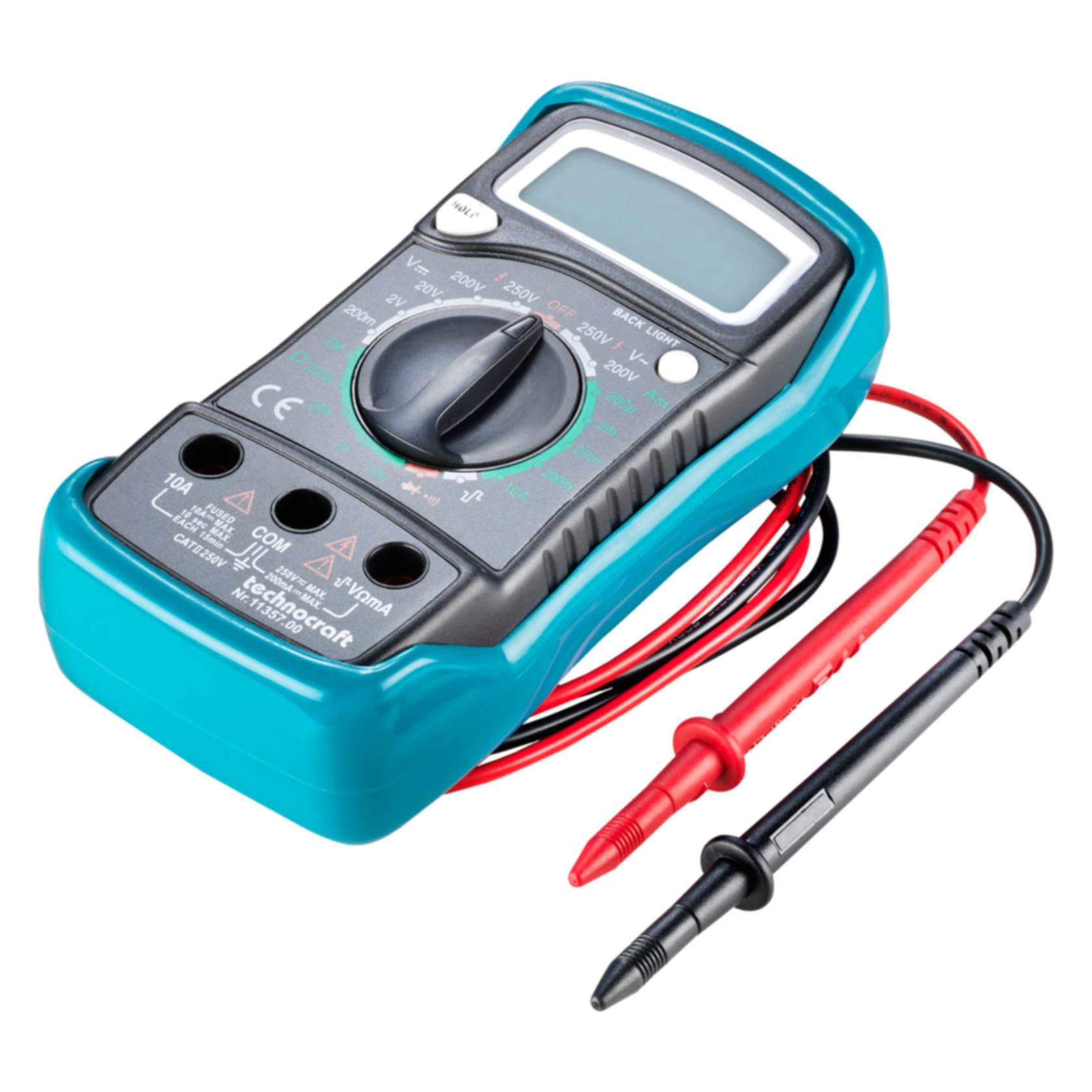 technocraft Digital-Multitester (Hand-Multimeter) (663504)