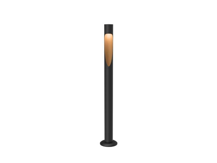 Flindt Wegelampe, 927 schwarz 70 cm Fuß 24 V- Louis Poulsen - Design - Aluminium - Einflammig