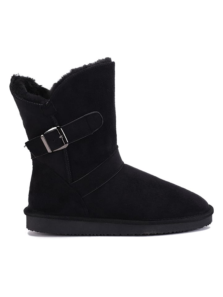 ISLAND BOOT Winterstiefel "Eveline" in Schwarz - 37