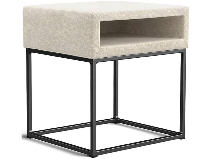 Nachttisch SWISS HOME STYLE AMBER 45x40x45cm beige