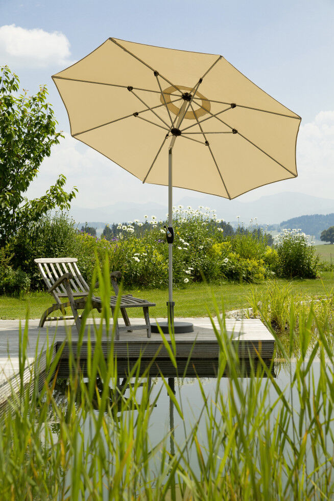 Schneider Schirme Schneider Sonnenschirm Venedig natur Ø 270 cm