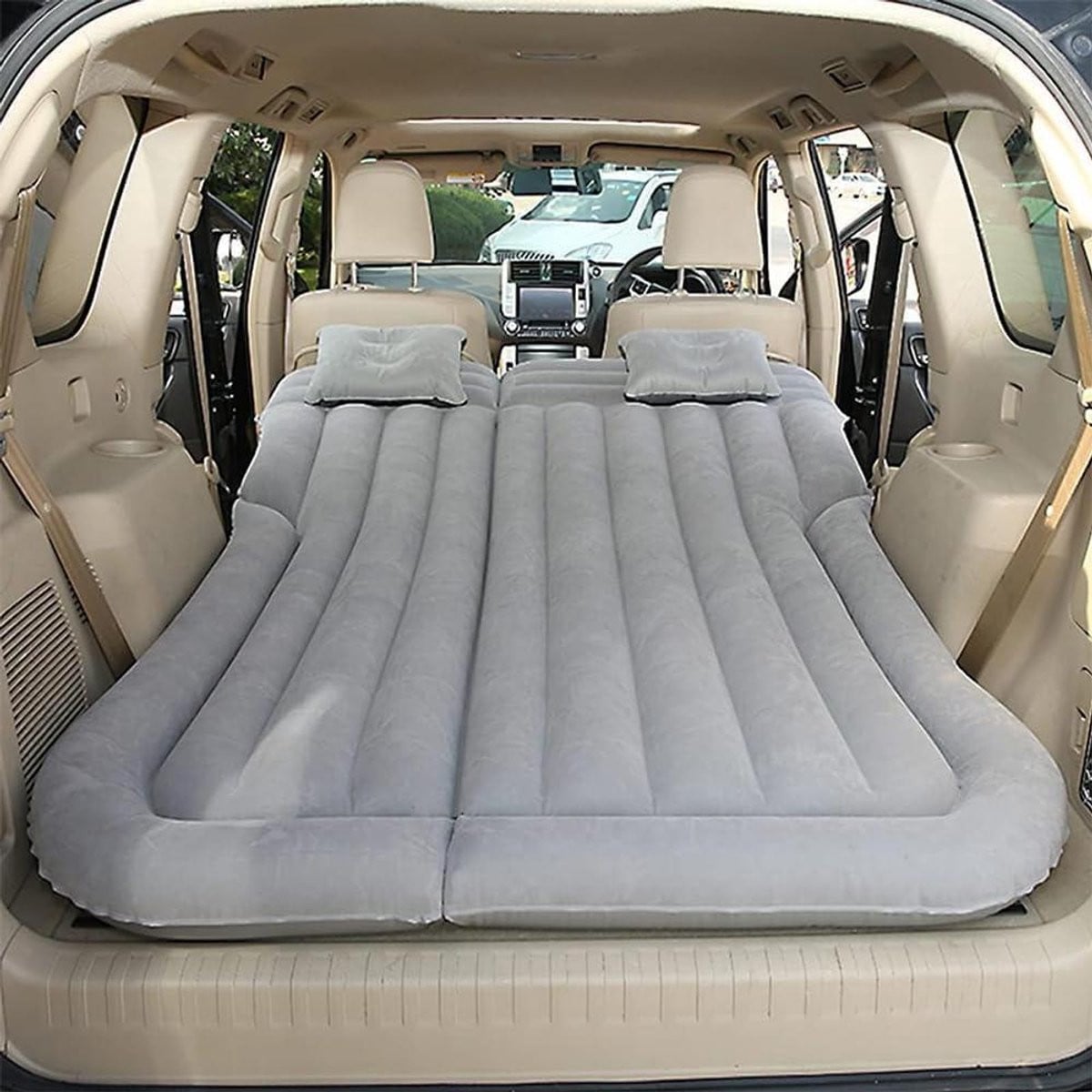 Auto Opblaasbaar Matras voor Peugeot 308 - Grijs