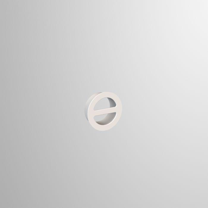 Alape Überlaufrosette 8321000331 weiß, 36x36x14mm