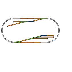PIKO H0 H0 Piko A-Gleis 55330 Ergänzungs-Set 205 cm 1 Set