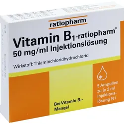 Vitamin-B1-Ratiopharm 50mg/ml Injektionslösung 10 ML