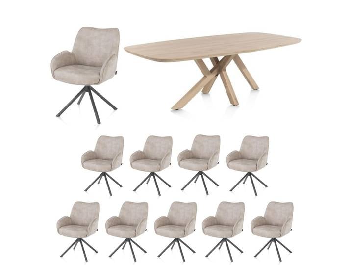 Henders & Hazel Riley/Shimla Indoor-Essgruppe 270 cm