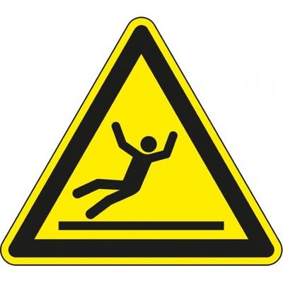 Dreifke® Warnschild Warnung vor Rutschgefahr, ASR/ISO, Recycling-Verbundplatte, SL 100mm