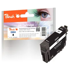 Peach Tintenpatrone schwarz kompatibel zu Epson No. 604, T10G140