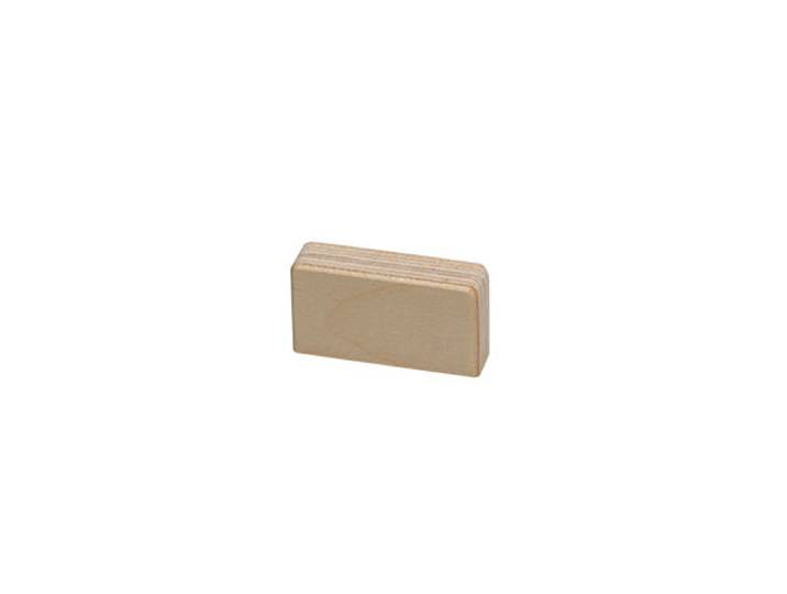 Lifetime 1 x houten knop square