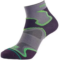 1000 Mile, Herren, Sportsocken, Fusion (M), Grau, Grün, Schwarz
